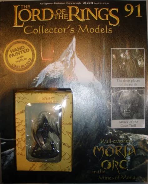 Lord Of The Ringsseñor De Los Anillos Figura Plomo Nº 91 Moria Orc