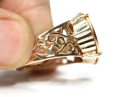 Superb Antique 22ct Gold Victorian 12 Sovereign Ring Fully