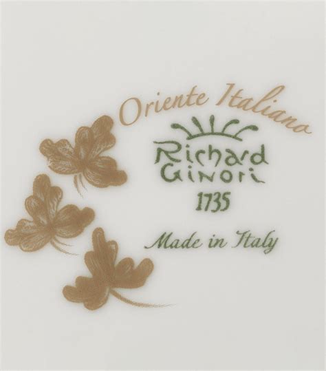 Ginori 1735 Multi Oriente Italiano Aurum Bread Plate 17cm Harrods Uk
