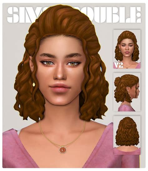 Pin On Sims 4 Cc Coiffures