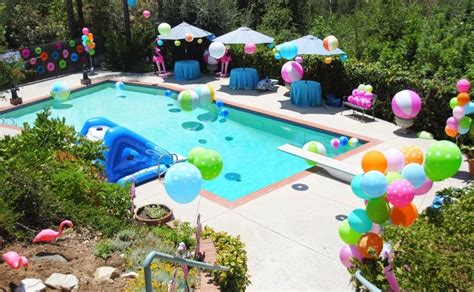 Pool Party Decoration Ideas 1000 Images About Pool Party On Pinterest Pools Fruit Cupcakes