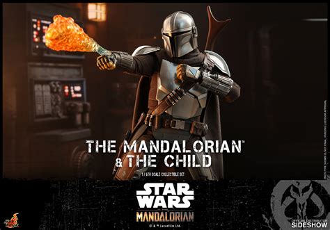The Mandalorian And The Child Sixth Scale Collectible Set By Hot Toys