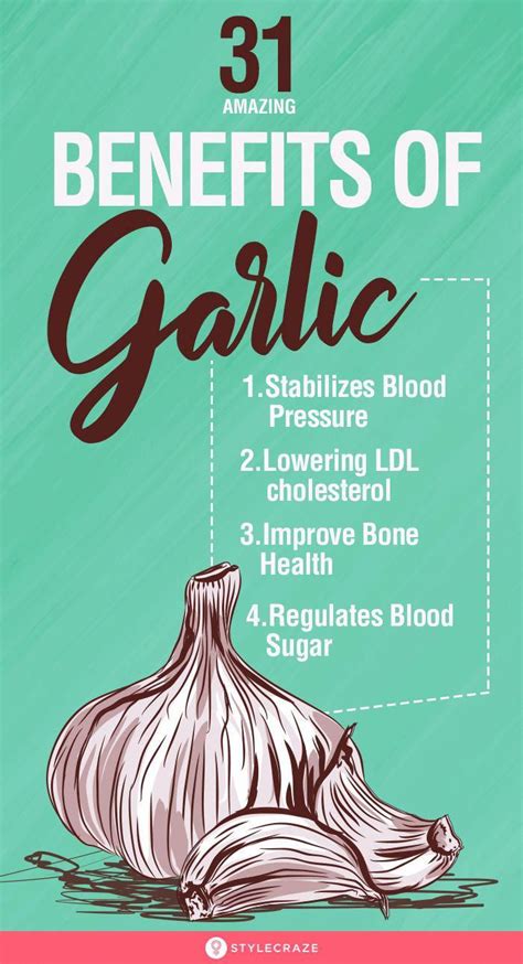 31 Amazing Benefits Of Garlic For Skin Hair And Health In 2020 Garlic Health Benefits Garlic