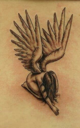 Broken Angel Tattoo Designs Tribal Tattoo Pictures Angel Tattoo For