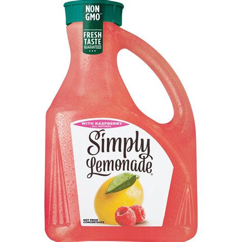 Simply Lemonade with Raspberry, All Natural Non-GMO, 2.63 Liters ...
