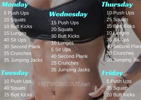 When you do this exercise for the first time do it with lighter weights. 6 Week No-Gym Home Workout Plan | Workout | Pinterest ...