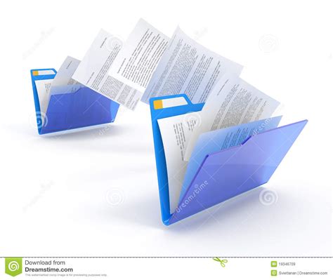 Moving Documents Royalty Free Stock Images Image 19346709