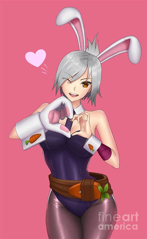 Battle Bunny Riven Digital Art By Vanquice