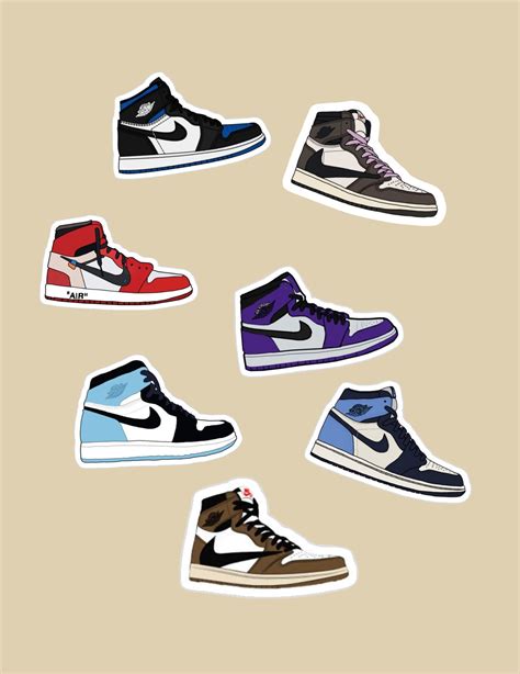 Nike Jordan Sticker Pack Ubicaciondepersonascdmxgobmx