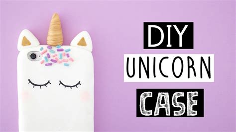 Diy Viral Unicorn Phone Case Youtube