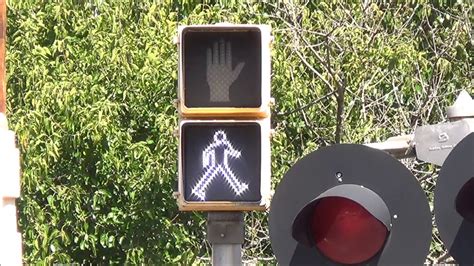 Tct Pedestrian Signal With Canadian Walk Led Youtube