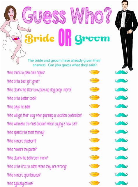 Bridal Shower Game Ideas Best Design Idea