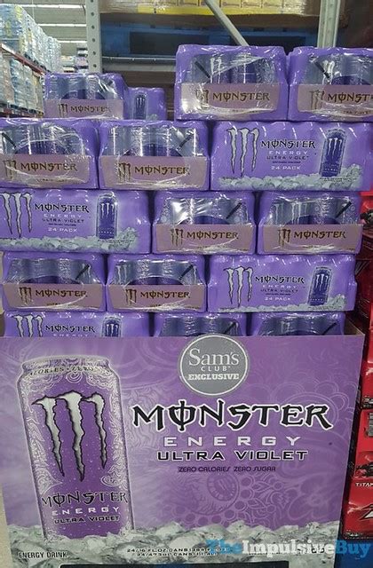 Spotted On Shelves Monster Ultra Violet Energy Drink The Impulsive Buy