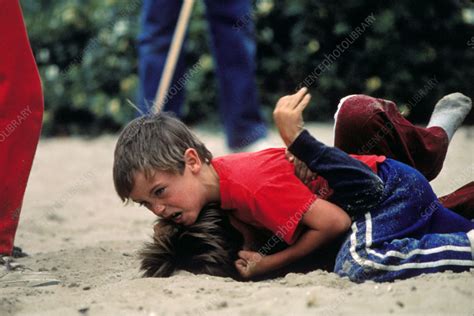 Children Fighting Stock Image M3750577 Science Photo Library