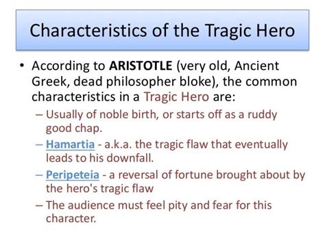 Modern Day Tragic Heroes Examples