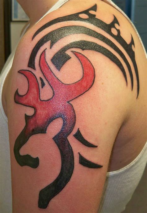Browning Symbol Tattoos On Hip Tattoos Designs Ideas Hd Tattoo Design