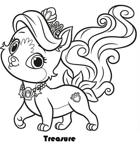 Click on any pets picture above to start coloring. Daisy From Palace Pets | Puppy coloring pages, Animal ...