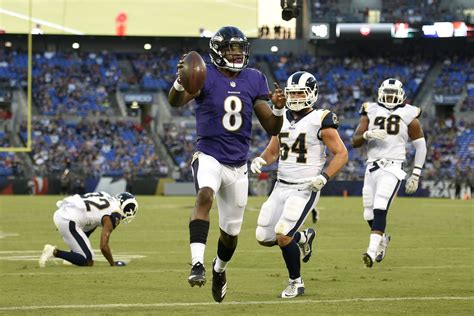 Lamar Jacksons Juke Move Highlights Baltimore Ravens Big First Half