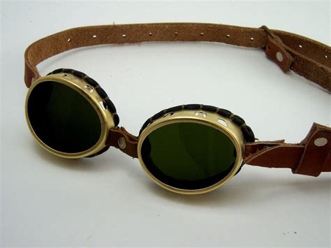 Steampunk Brass Goggles Sunglasses Larp Victorian Cosplay