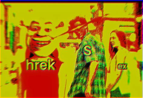 Deep Fried Memes Shrek