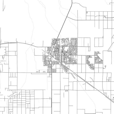 Maricopa Arizona Area Map Light Hebstreits Maps And
