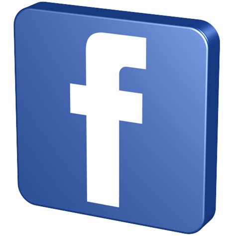 Facebook Icon 3d Social Icons