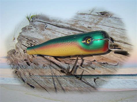 Vintage Saltwater Fishing Lure Masterlure Rocket Photograph By Mother