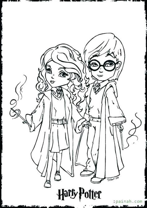 Harry potter hogwarts crest coloring pages are a fun way for kids of all ages to develop creativity, focus, motor skills and color recognition. Hermione Coloring Pages at GetColorings.com | Free ...