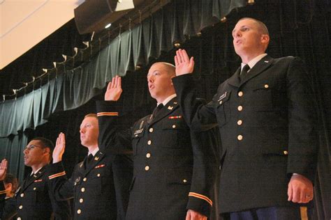 From Rotc Cadets To Commissioned Officers Article The United States