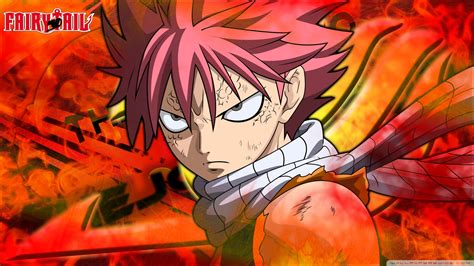 Fairy Tail Natsu Thejohan200 Make Over Flames 4k Hd