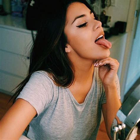 23 Beautiful Women Who Forgot To Put Their Tongue Away Fooyoh Entertainment