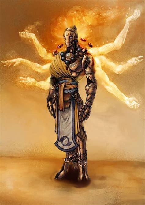 Warforged Monk In 2022 Fantasy Art Warrior Dungeons And Dragons