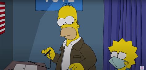 The Simpsons Warns Viewers What Could Happen If They Dont Vote