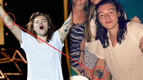Covered Up Harry Styles Late Late Tattoo The Real Reason Why Harry Styles Covered Up His