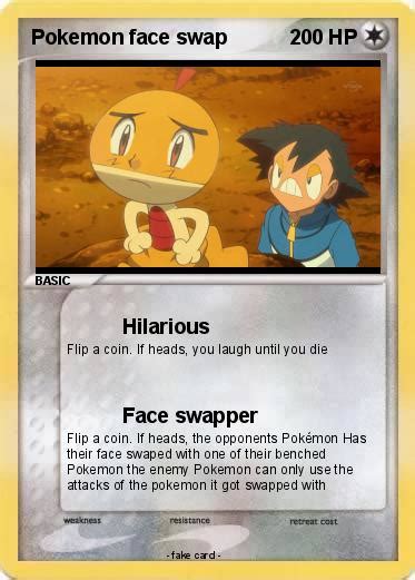 Pokémon Pokemon Face Swap Hilarious My Pokemon Card