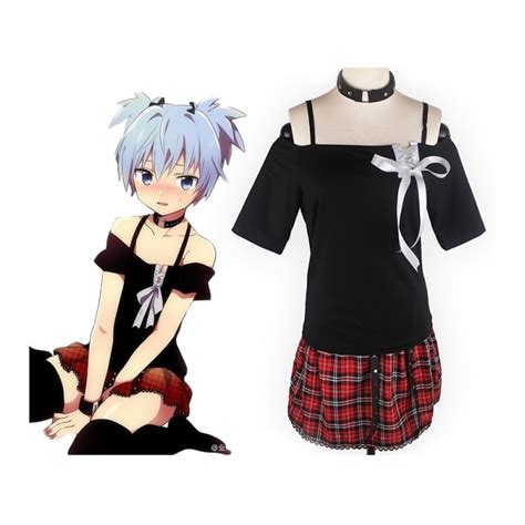 Assassination Classroom Shiota Nagisa Cosplay Costume