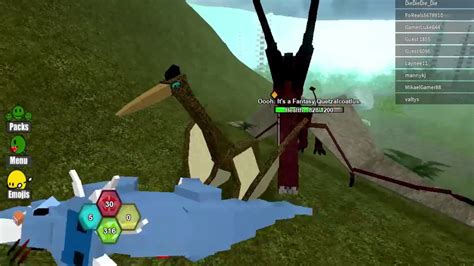 Roblox Dinosaur Simulator Roblox Gameplay Jerk Quetzal Youtube