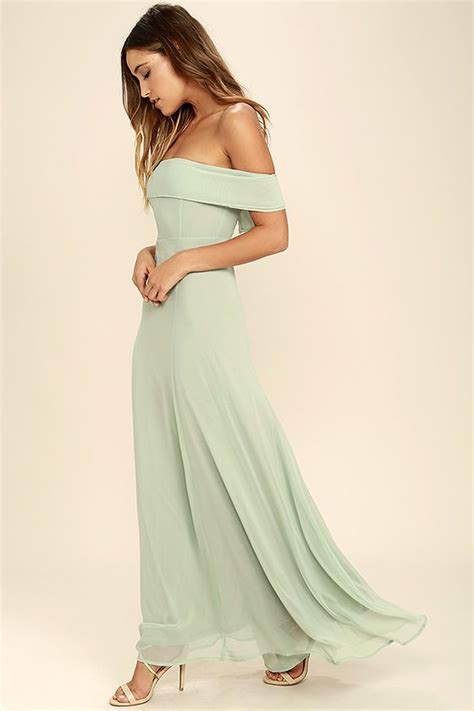 Find the perfect one shoulder bridesmaid dress to compliment your wedding style. Perfectly Poised Sage Green Off-the-Shoulder Maxi Dress ...