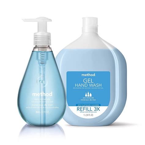Method Gel Hand Soap Refill Sea Minerals Recyclable Bottle 34 Oz 1