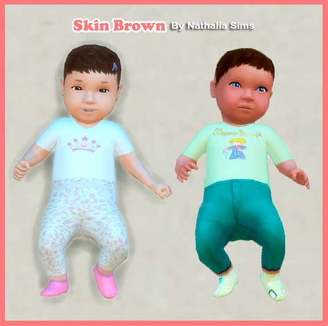 Baby Skins Set 1 At Nathalia Sims Sims 4 Updates