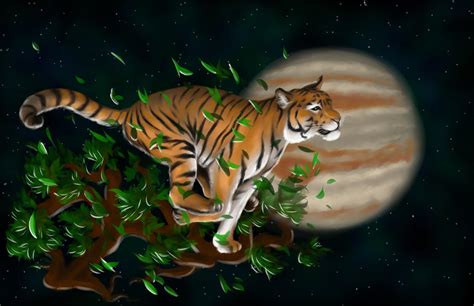 Chinese Zodiac Element Of Wood Tiger By Verulence On Deviantart