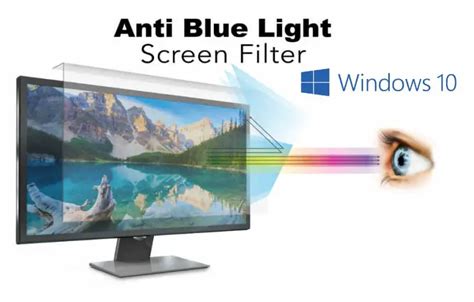 How To Enable Blue Light Filter Windows 10 Night Mode Reduce Eye Strain