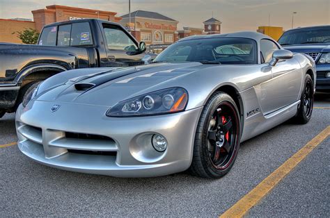 Dodge Viper I Took That At Cruise Night At Gillette Stadiu Flickr