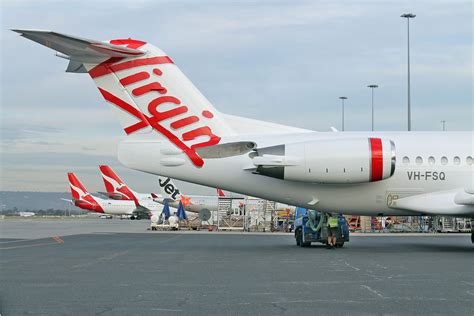 Perth Airport Spotters Blog Virgin Australia Fokker 100 Vh Fsq Bill