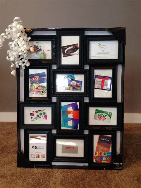 Raffle basket ideas for adults. One of our basket raffle items- giftcards displayed in a ...