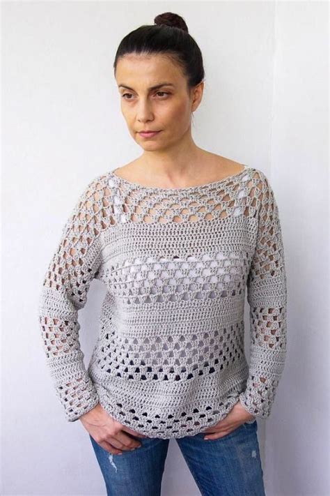 48 free and amazing crochet sweater patterns for women part 22 knitting sweaters for