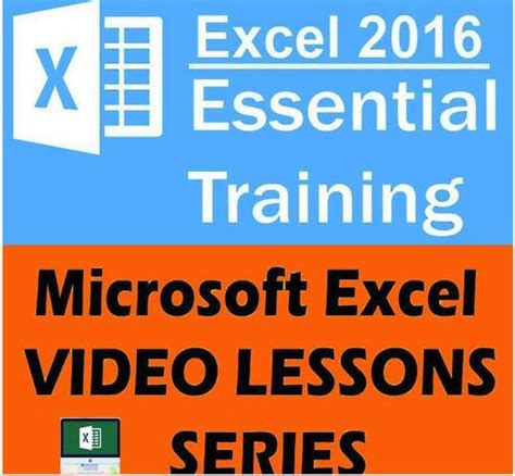 2016 Microsoft Lessons Excel Training Video Pro Tutorials Tradebit