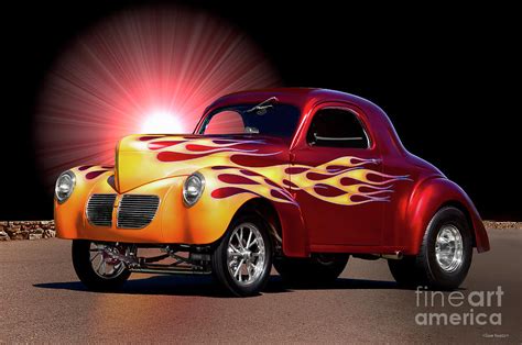 1941 Willys Gasser Coupe Photograph By Dave Koontz Fine Art America