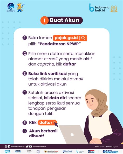Cara Mudah Buat Npwp Secara Online Indonesia Baik