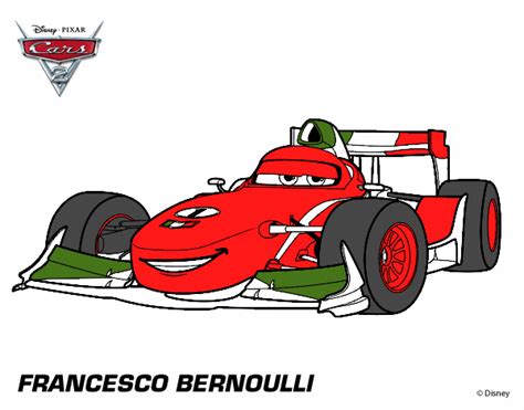 Francesco Cars 2 Coloring Pages